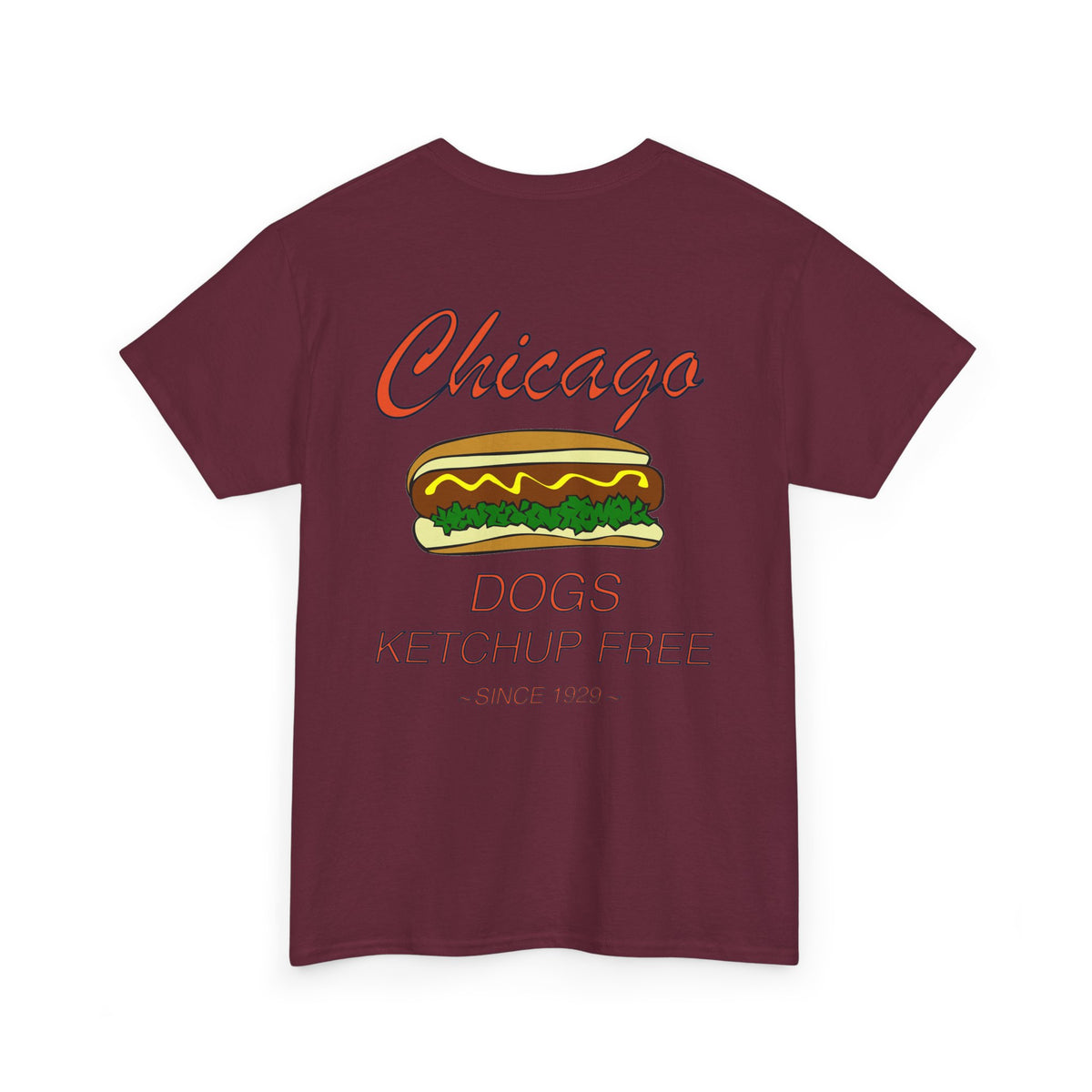 Chicago Dogs Ketchup Free | T-Shirt