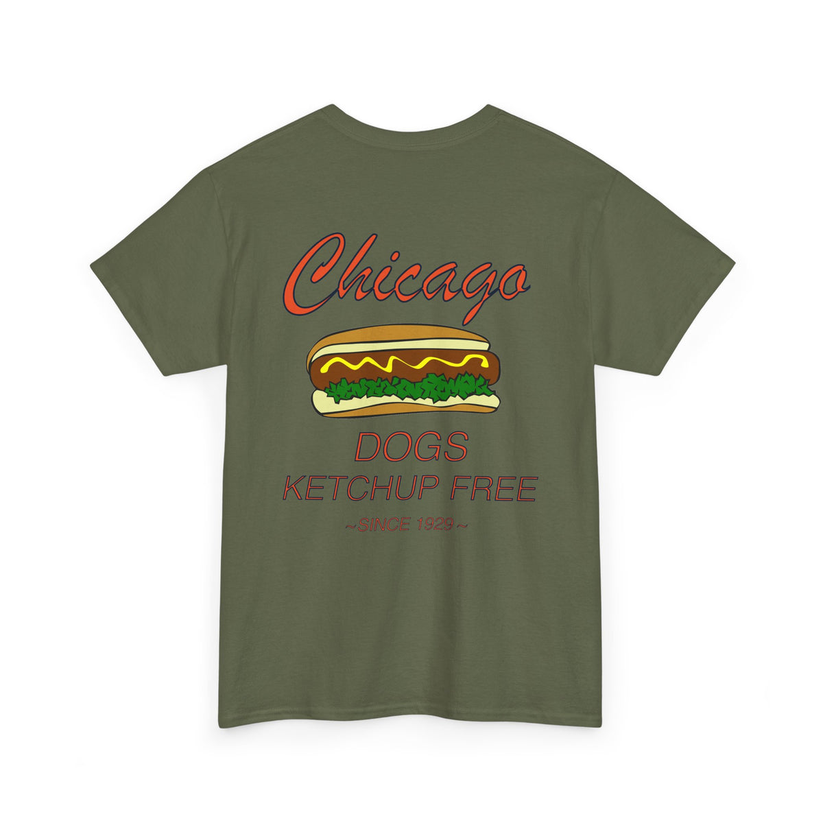 Chicago Dogs Ketchup Free | T-Shirt