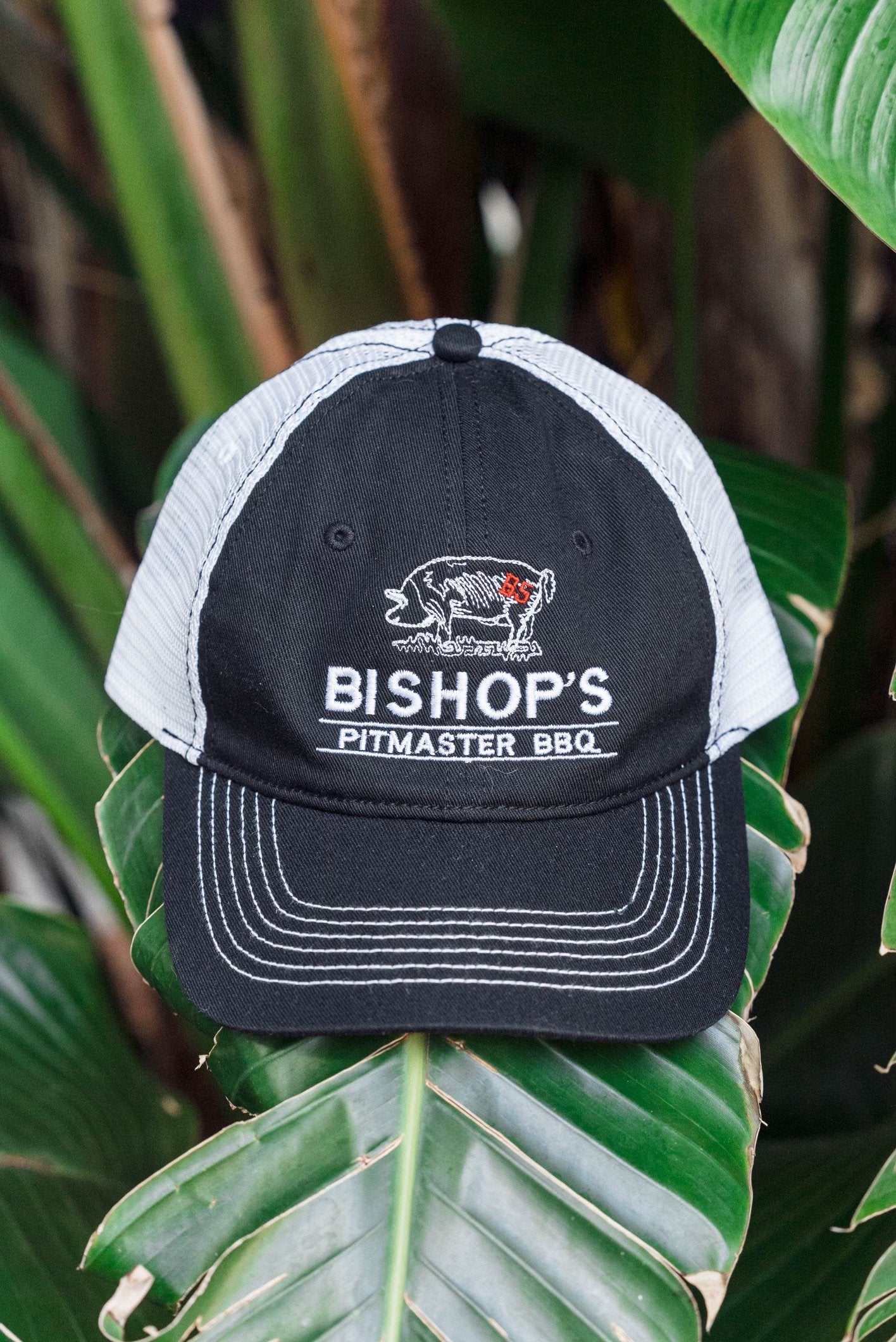 BPMBBQ Washed Trucker Cap